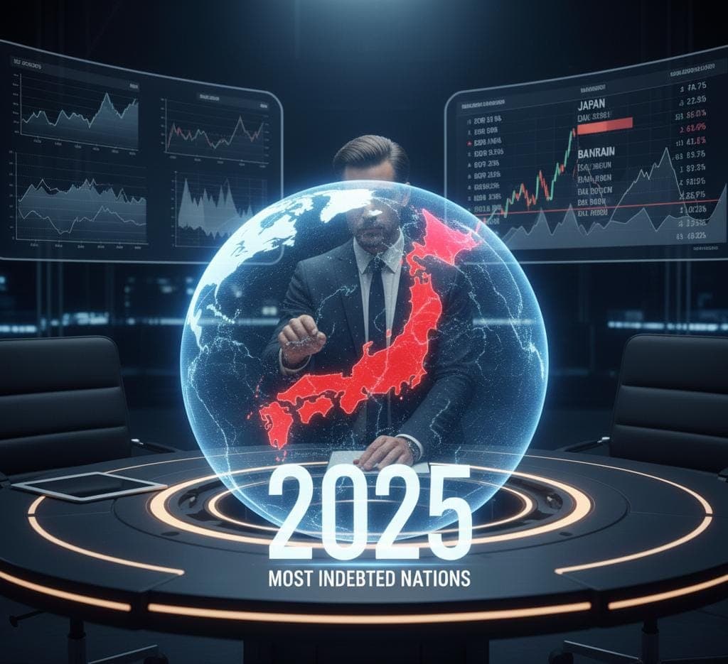 ارتفاع المديونية عالميًا في 2025: اليابان تتصدر والبحرين ضمن القائمة