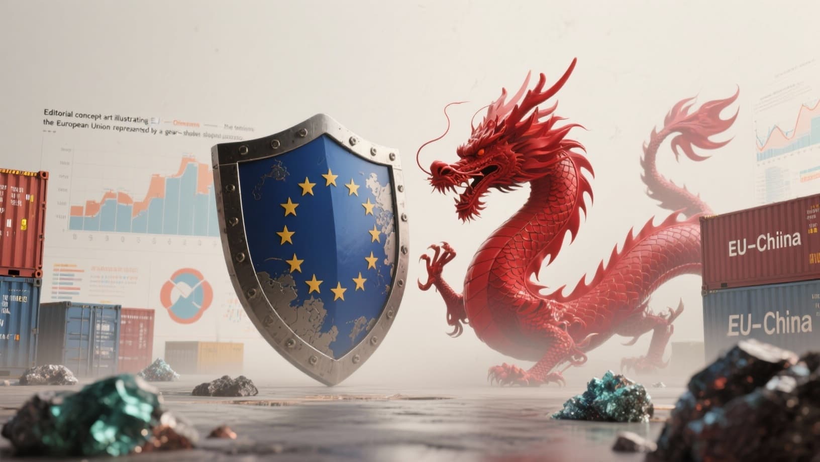 الإتحاد الأوروبي يلوّح بإستخدام أداة مكافحة الإكراه للرد على القيود الصينية التجارية