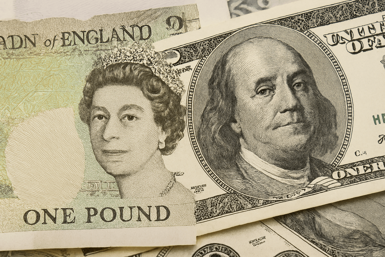 دولار والجنيه الإسترليني