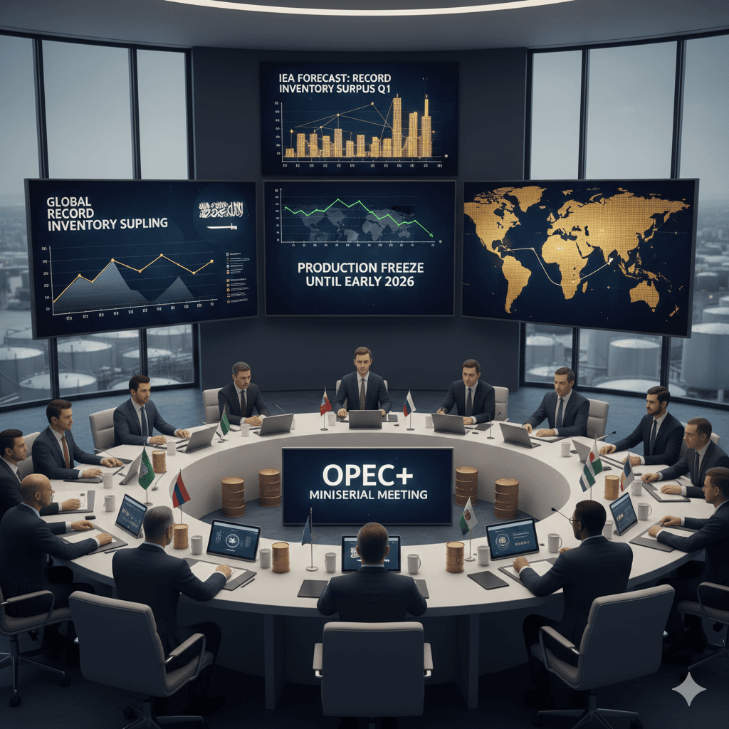 أوبك بلاس تتجه لتثبيت قرار وقف زيادة الإنتاج مطلع 2026