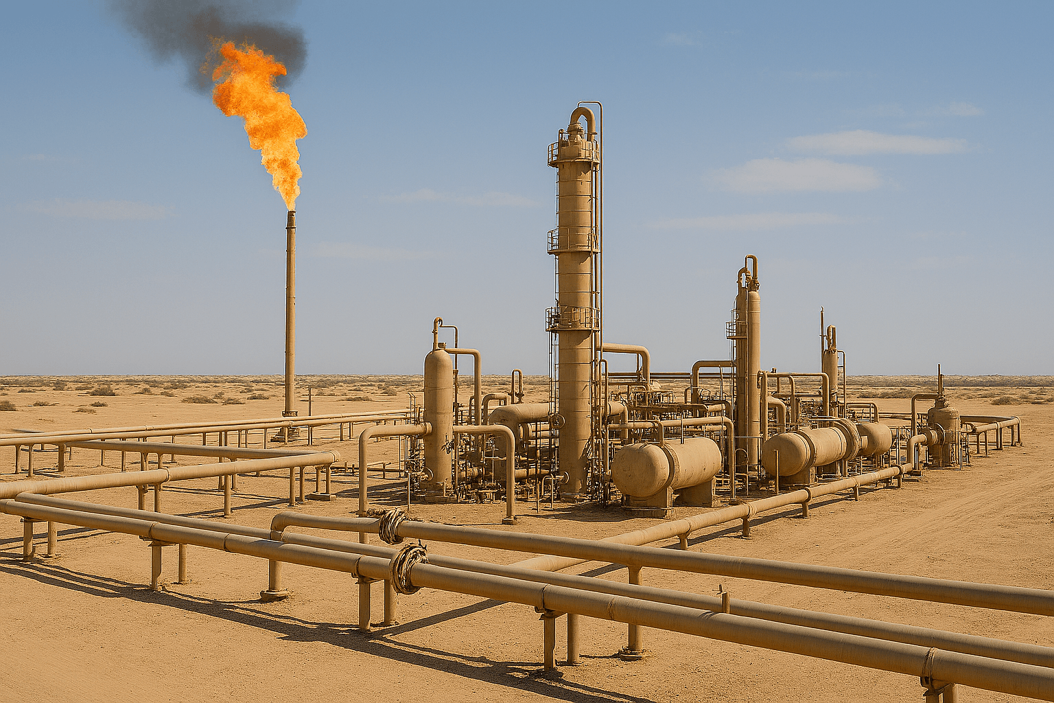 حقل غاز كويتي