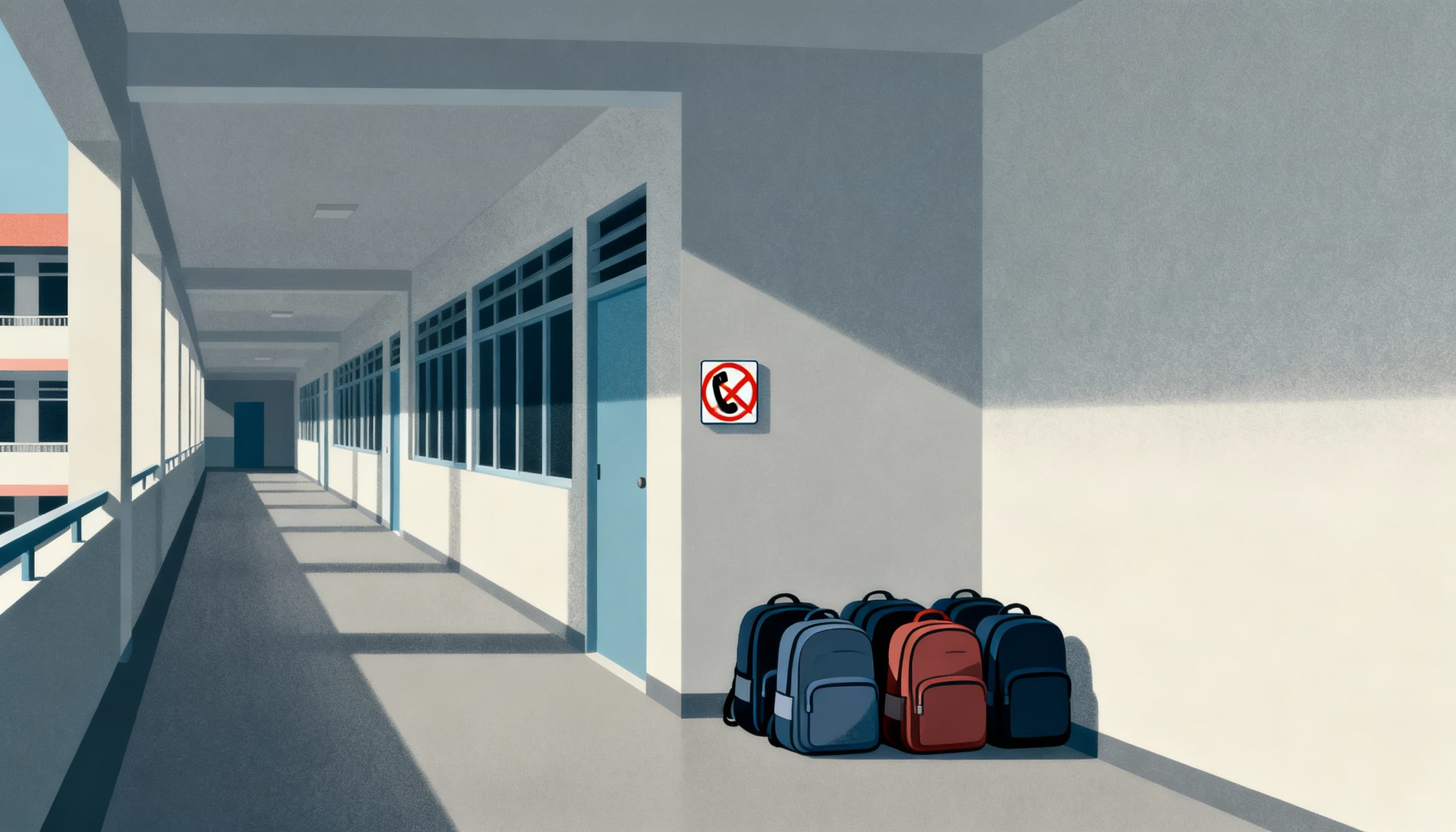 سنغافورة تمنع استخدام الهواتف داخل المدارس