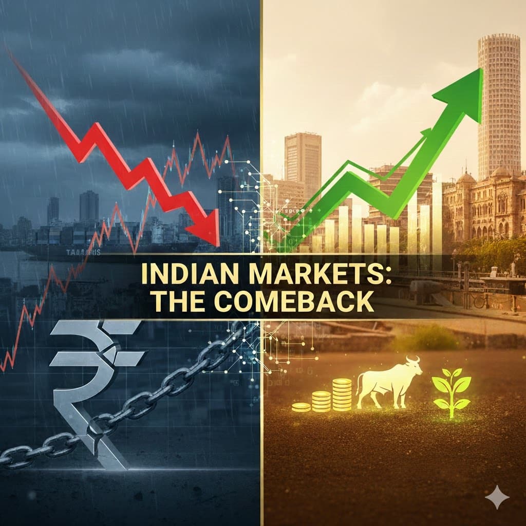 وول ستريت تتوقع انتعاش الأسواق الهندية بعد عام صعب