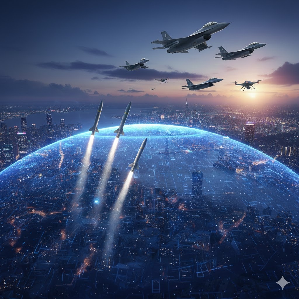 T-Dome-أسلحة نظام الدفاع الجوي (Ai)