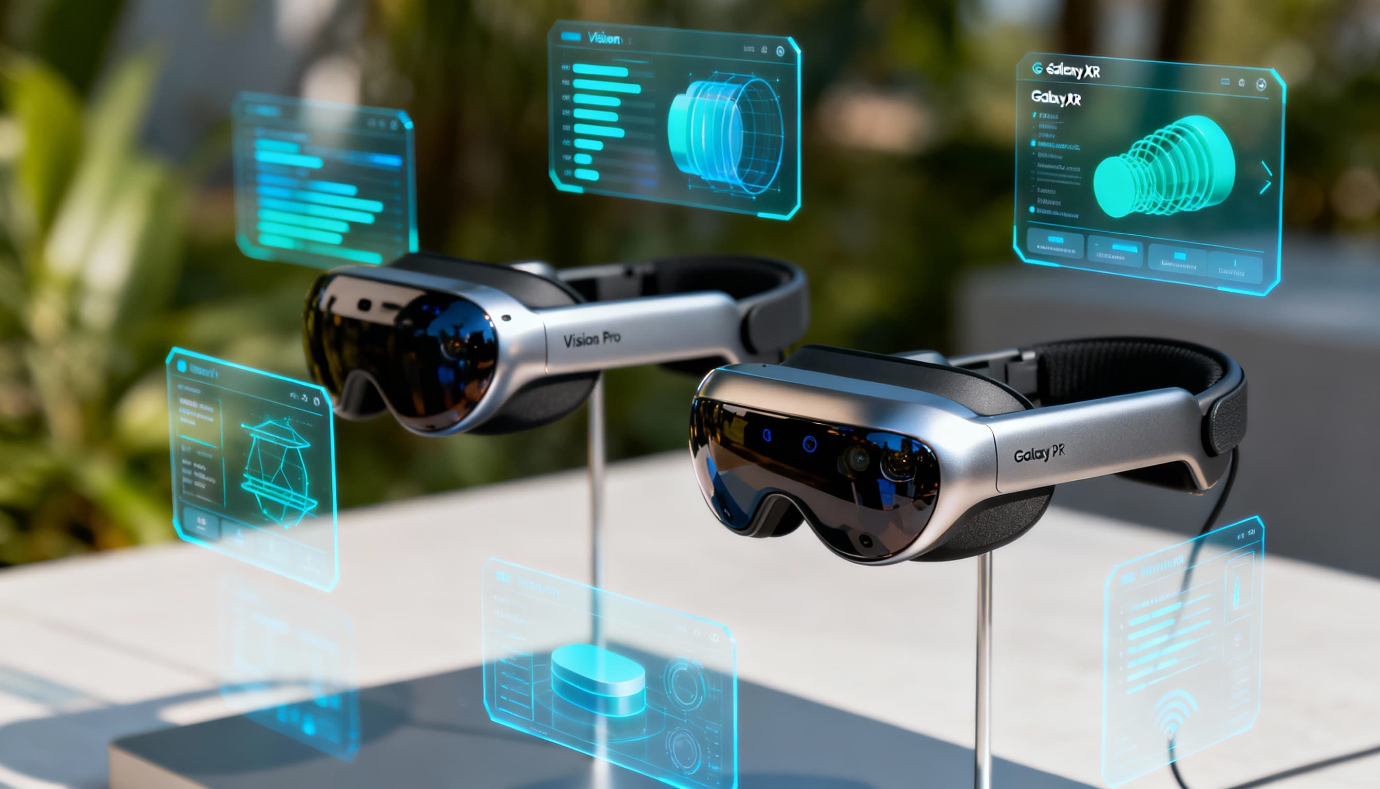 منافسة شرسة بين آبل وسامسونغ... من تتصدر ثورة الواقع المعزز؟