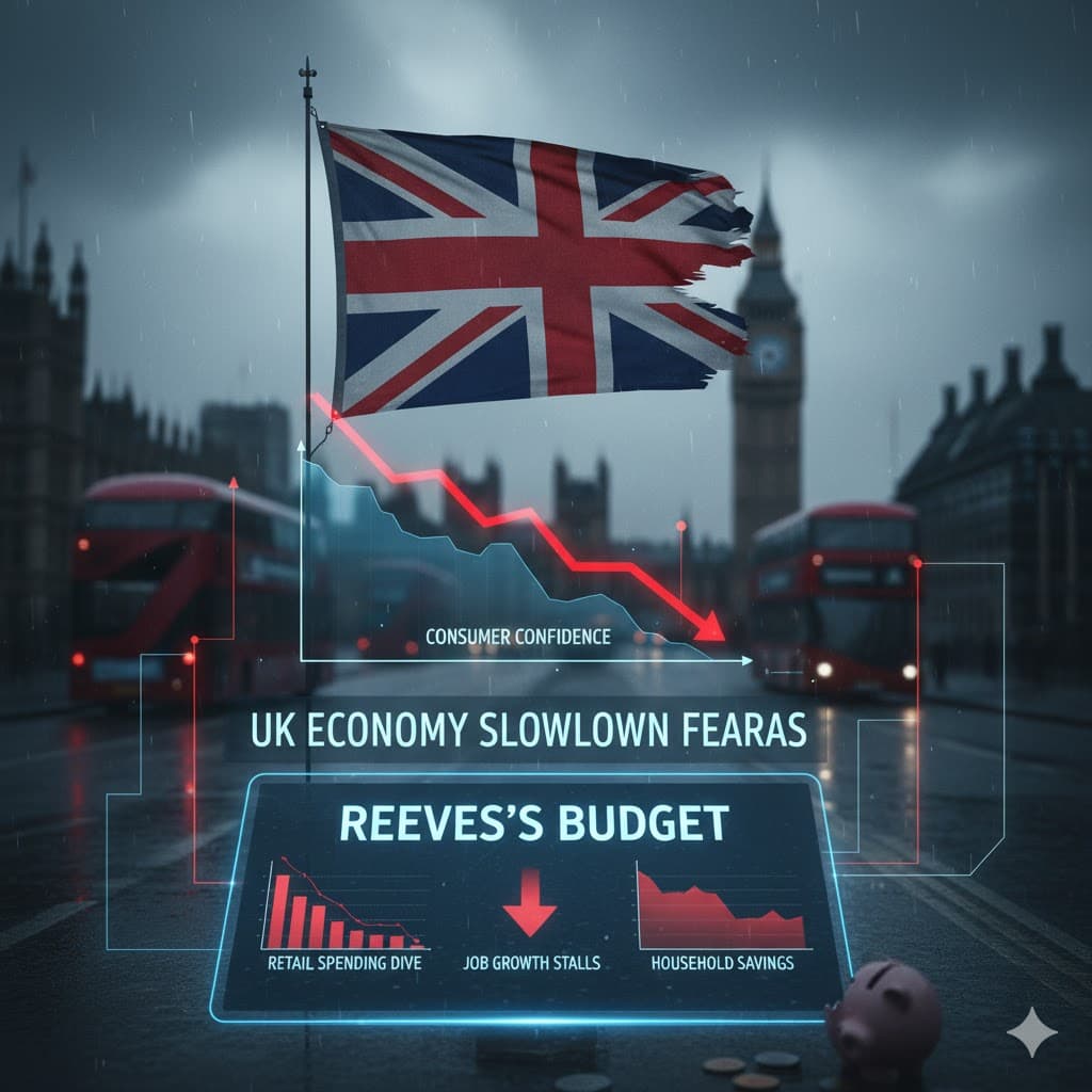 تراجع ثقة المستهلكين البريطانيين وسط مخاوف من تباطؤ الاقتصاد