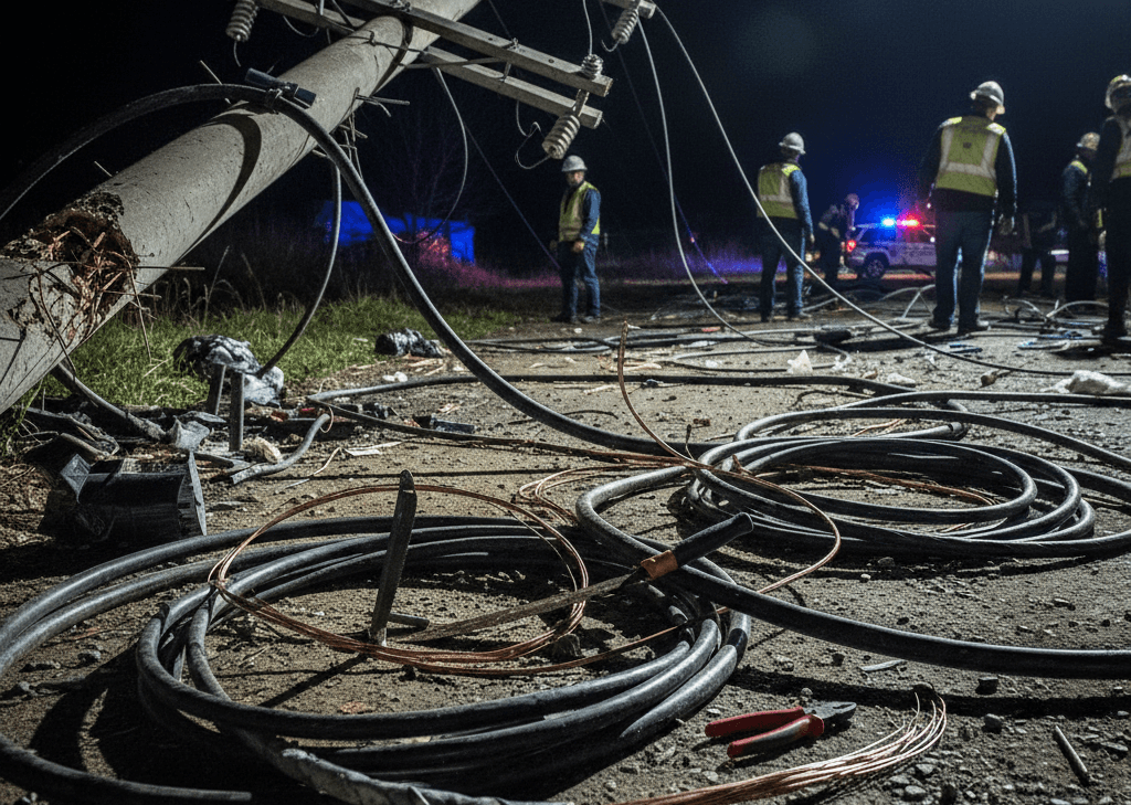 توقيف سارقَي كابلات في جبل لبنان بالجرم المشهود… ومعدات السرقة بحوزتهما