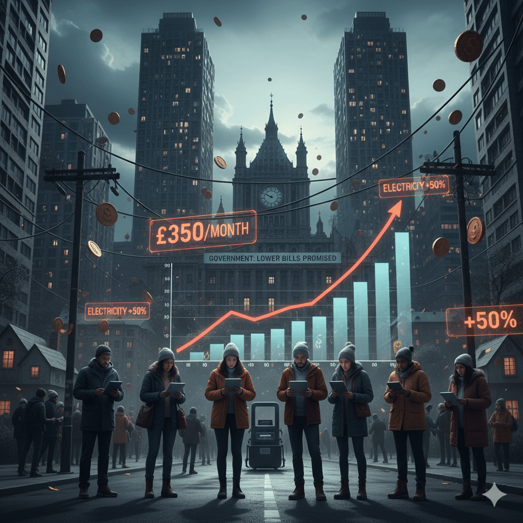 ارتفاع فواتير الطاقة في المملكة المتحدة بعد موافقة الهيئة على استثمارات كبيرة في الشبكة