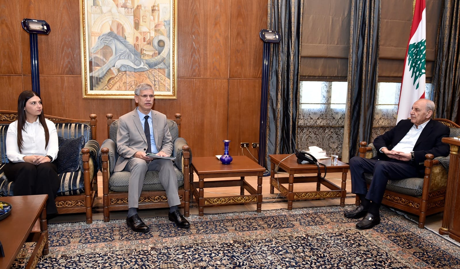 بري والسفير الباكستاني 30 10 2025