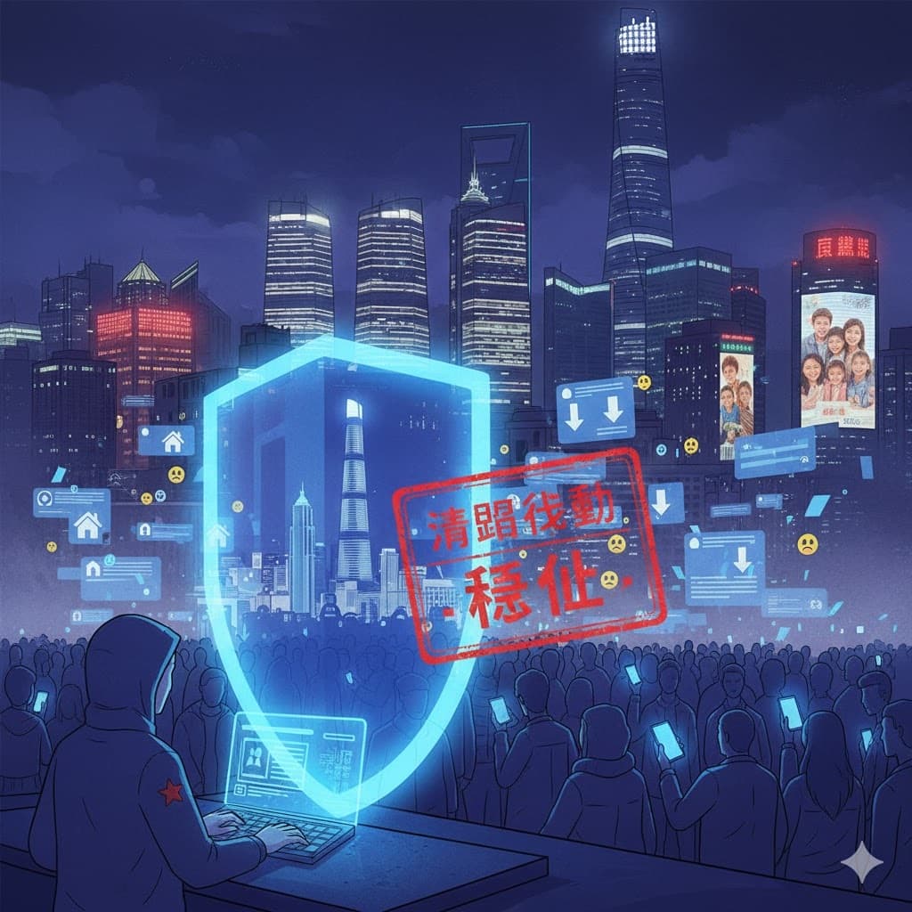 شنغهاي تفرض رقابة على وسائل التواصل الاجتماعي لوقف التشاؤم حول سوق العقارات