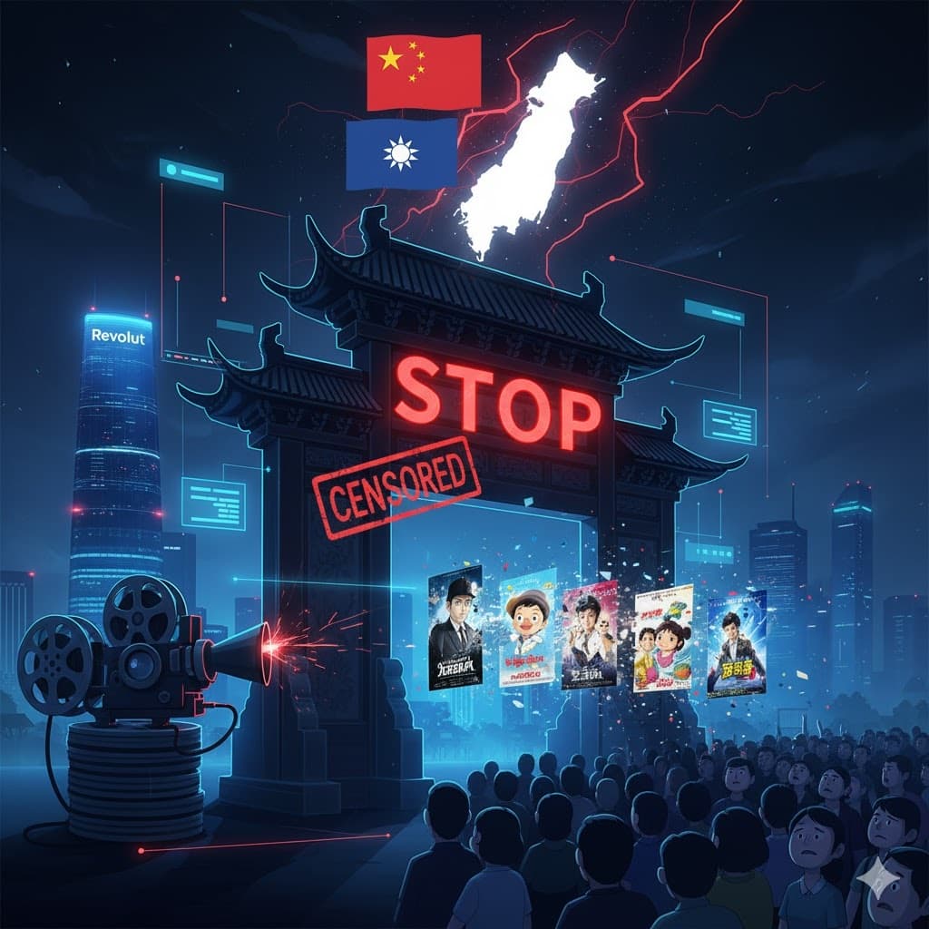 الصين توقف عرض الأفلام اليابانية الجديدة بسبب توتر العلاقات مع تايوان