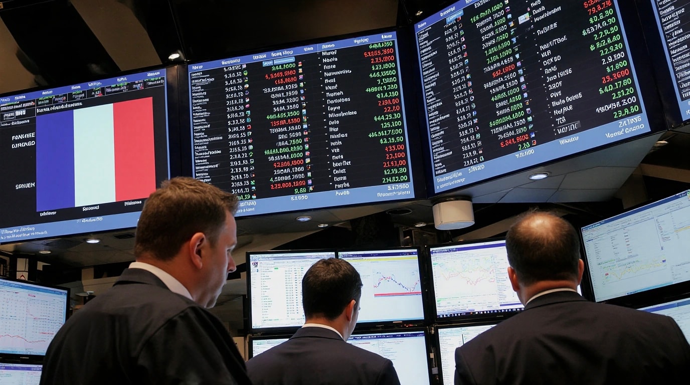 ترقب قلِق لأسواق الأسهم الفرنسية (ai)