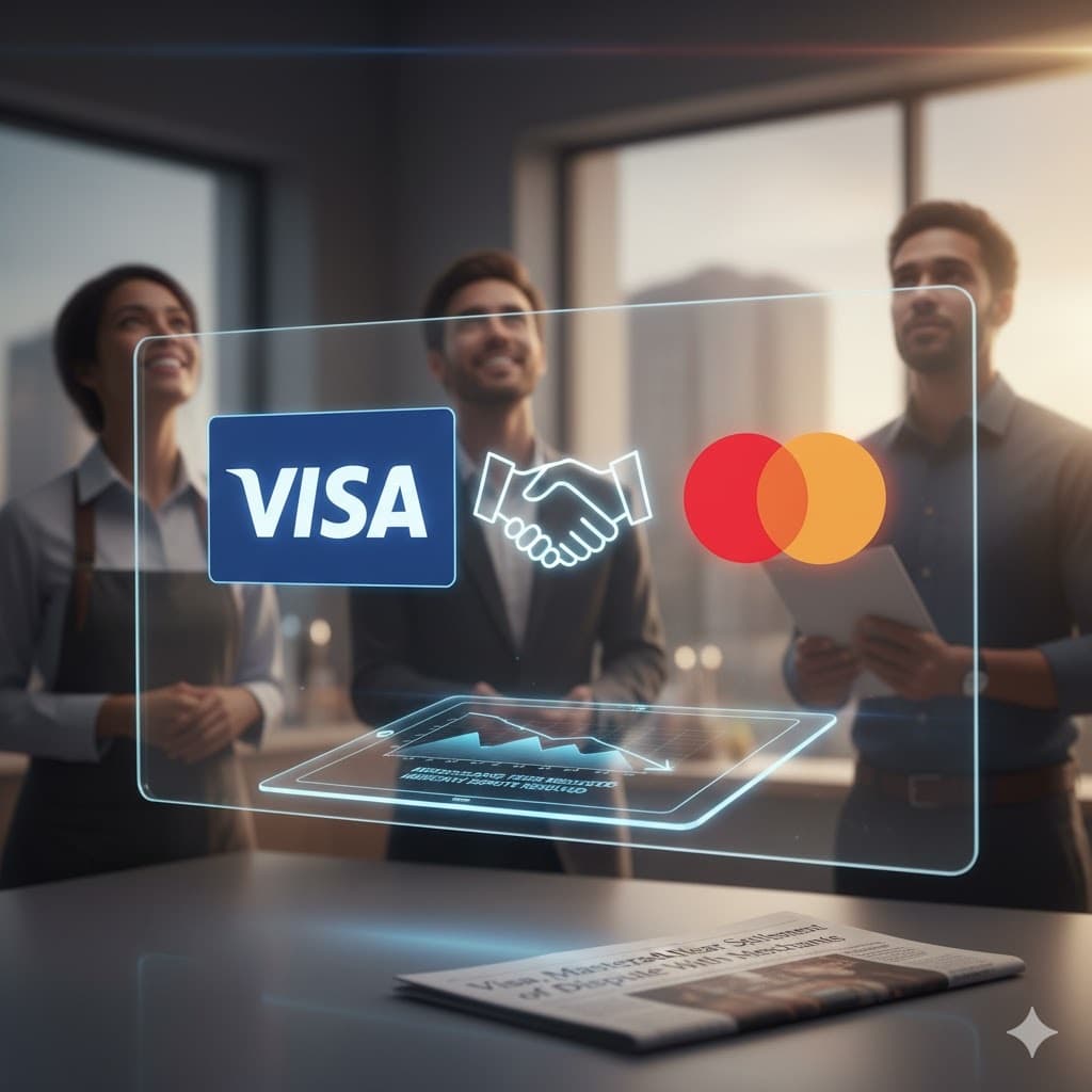 تسوية مرتقبة بين فيزا وماستركارد بعد رسوم تبادل بلغت 72 مليار دولار