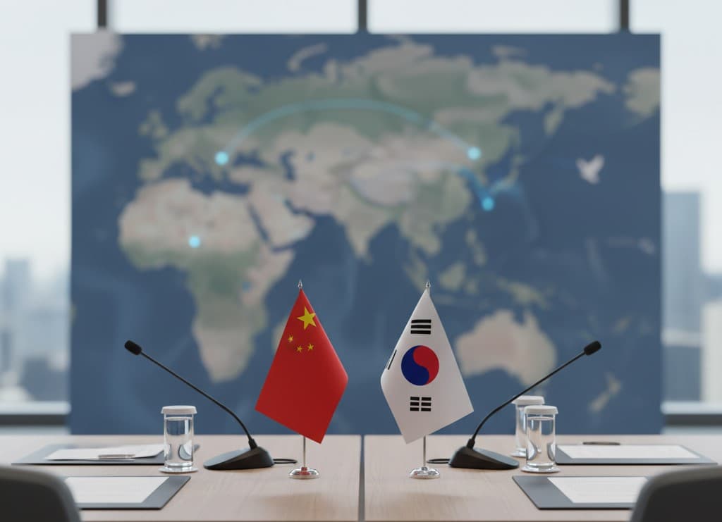استعادة العلاقات بين كوريا الجنوبية والصين وسط نقاش قضايا حساسة