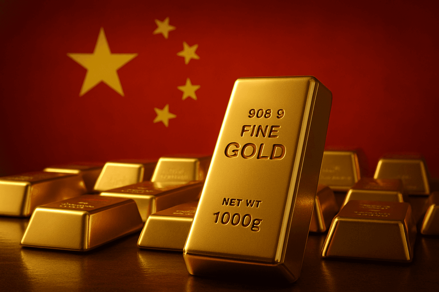 الصين تُنهي الإعفاء الضريبي على الذهب وترفع تكاليف شراء المعدن الثمين