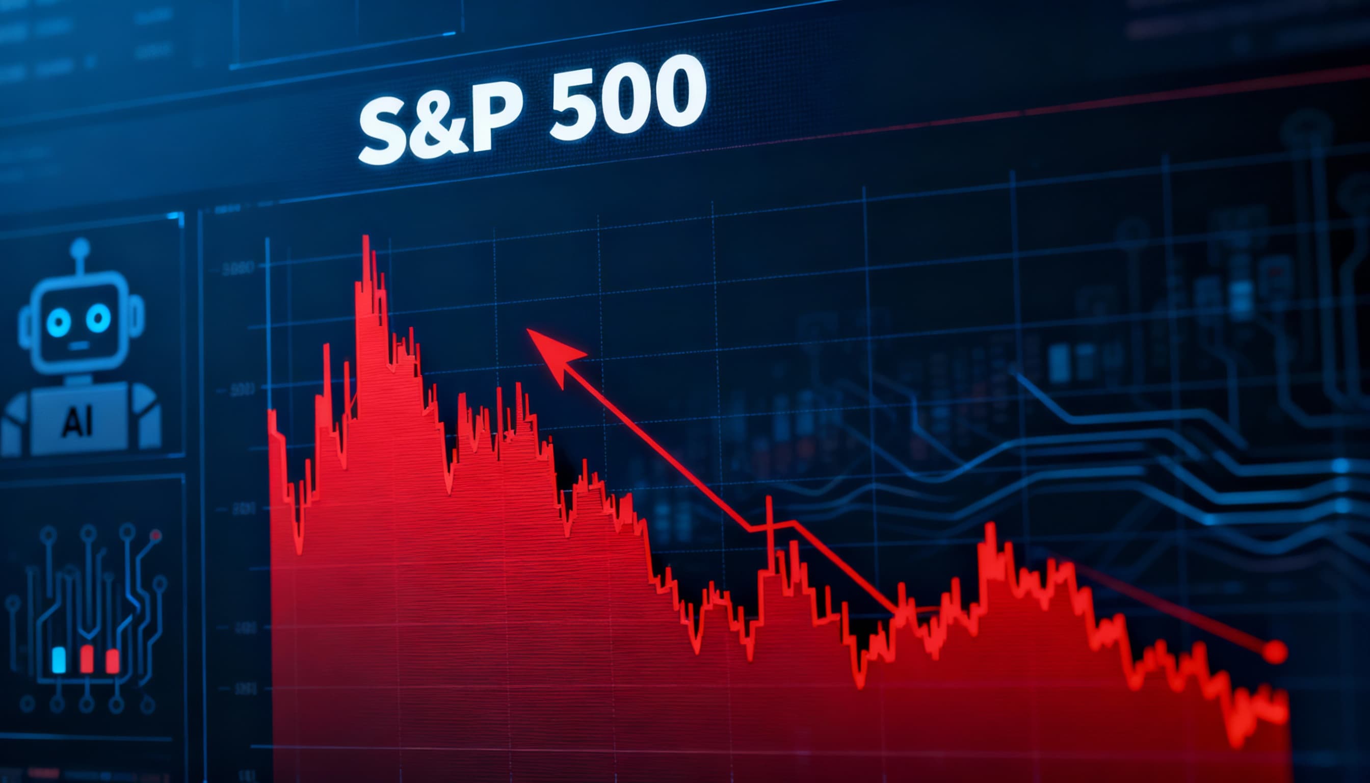 قلق الذكاء الاصطناعي يهز السوق: تراجع في الأسهم الأميركية وتقلبات فوق مستوى 27