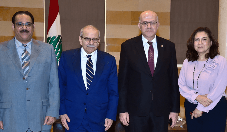سلام يستقبل وفد المعهد العربي للتخطيط لتعزيز التعاون التنموي مع لبنان
