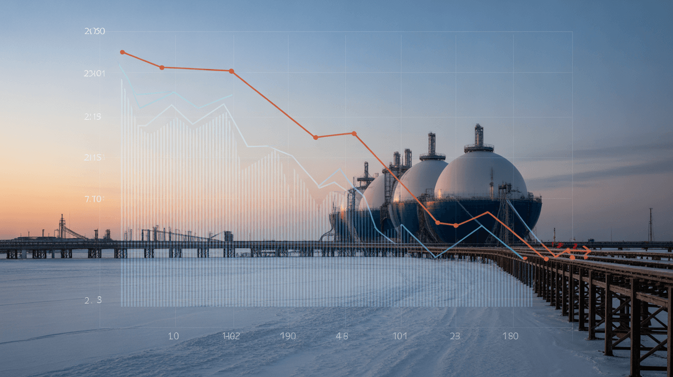 انخفاض أسعار الغاز في أوروبا إلى أدنى مستوى خلال 18 شهراً