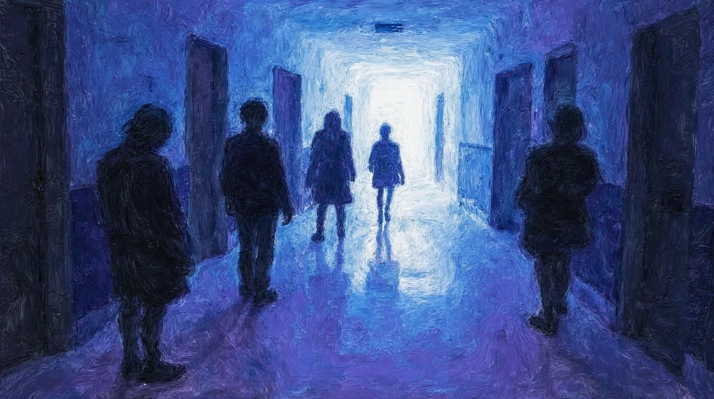 أطفال يشعرون بالوحدة بسبب التنمر (ai)