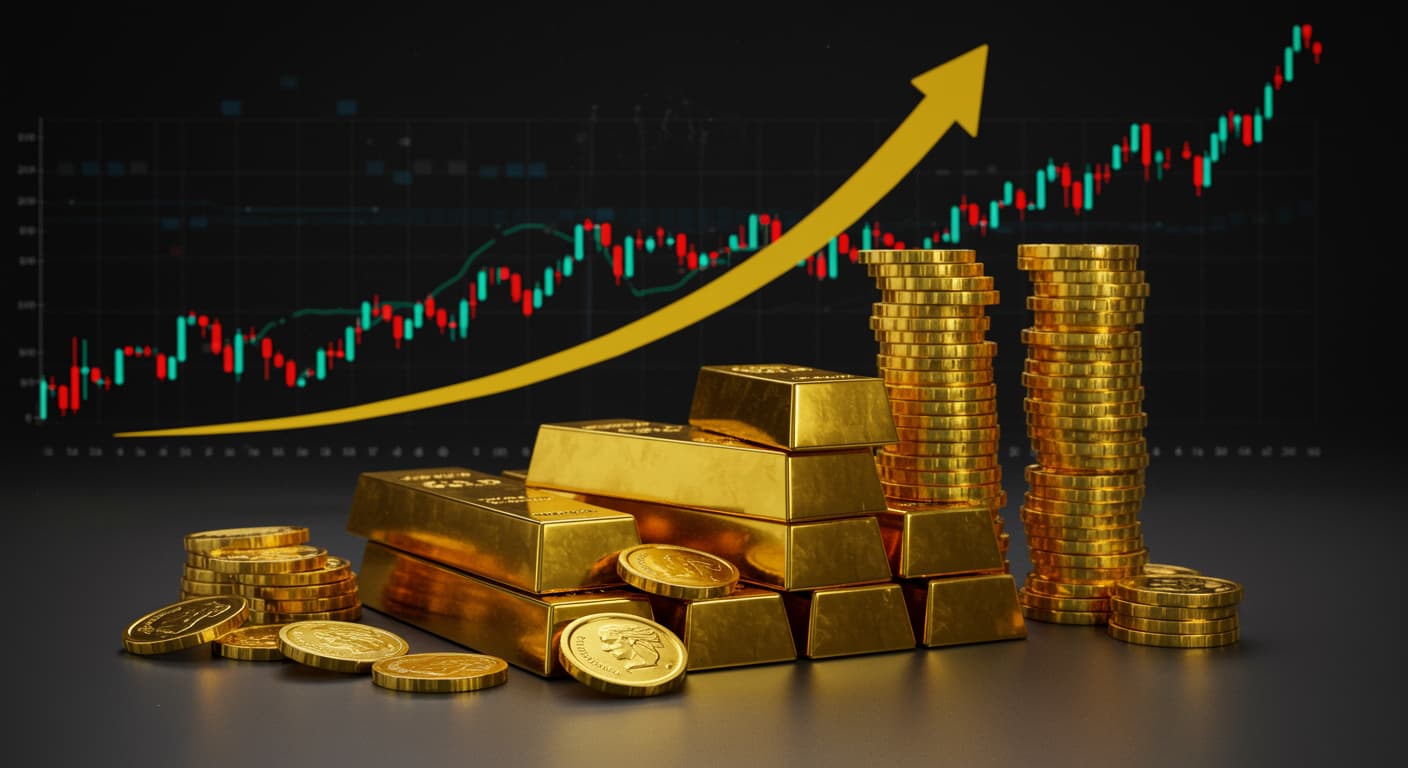 بنك قطر الوطني يتوقّع استمرار ارتفاع أسعار الذهب وسط التوترات الجيوسياسية