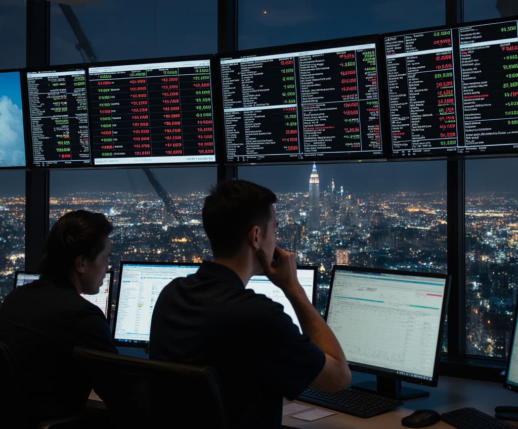 هبوط الأسهم وسط توترات في الأسواق