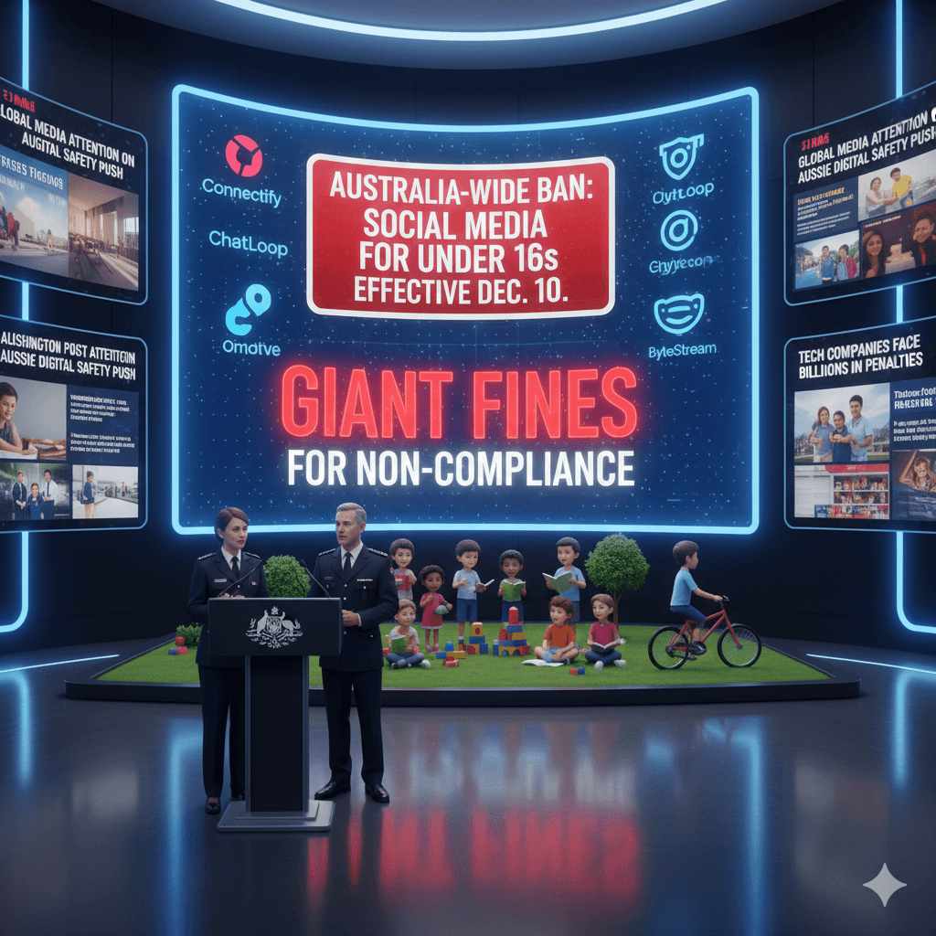 أستراليا تمنع الأطفال دون 16 عامًا من منصات التواصل