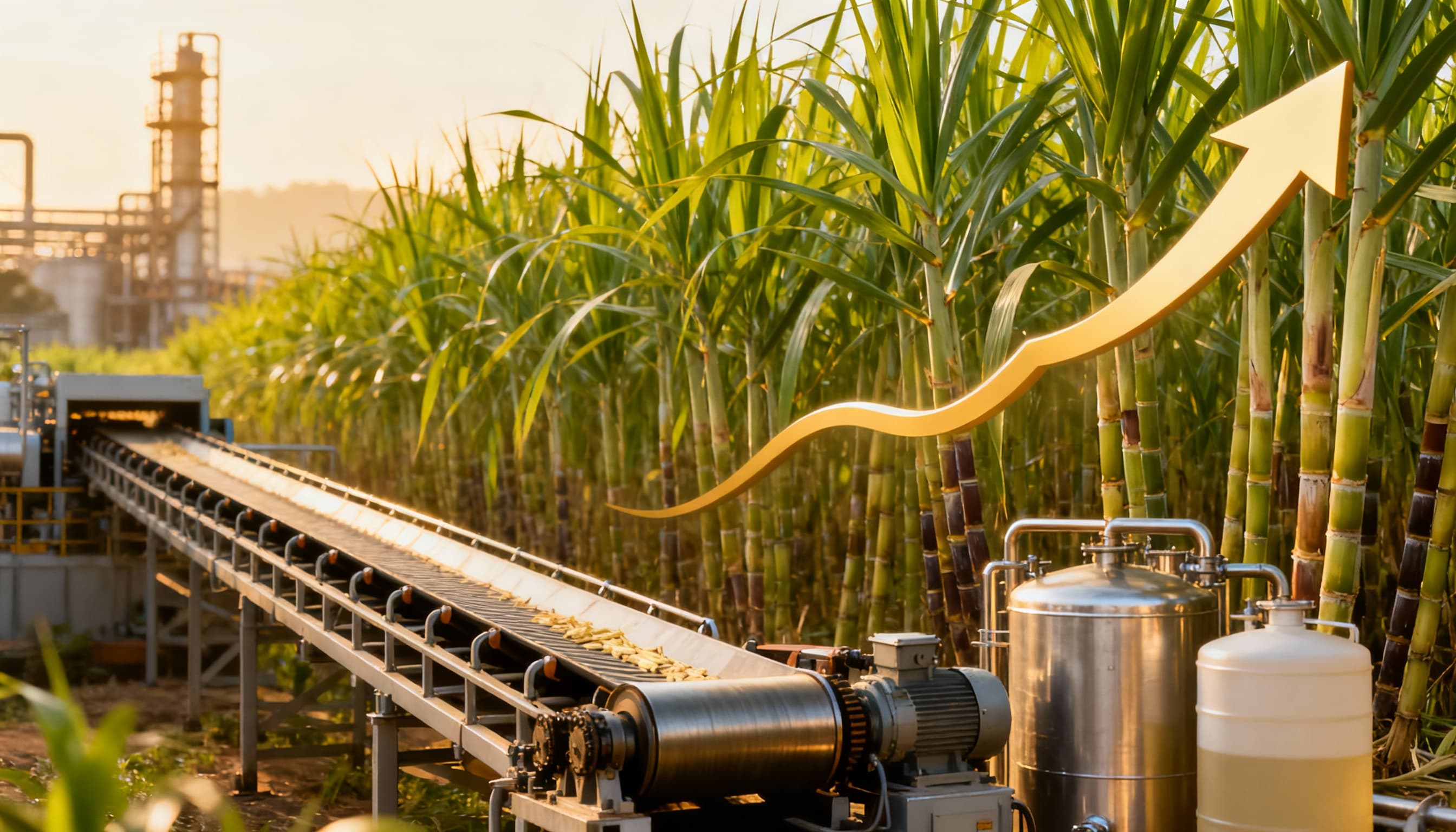 السكر يرتفع 3.1% رغم وفرة المعروض