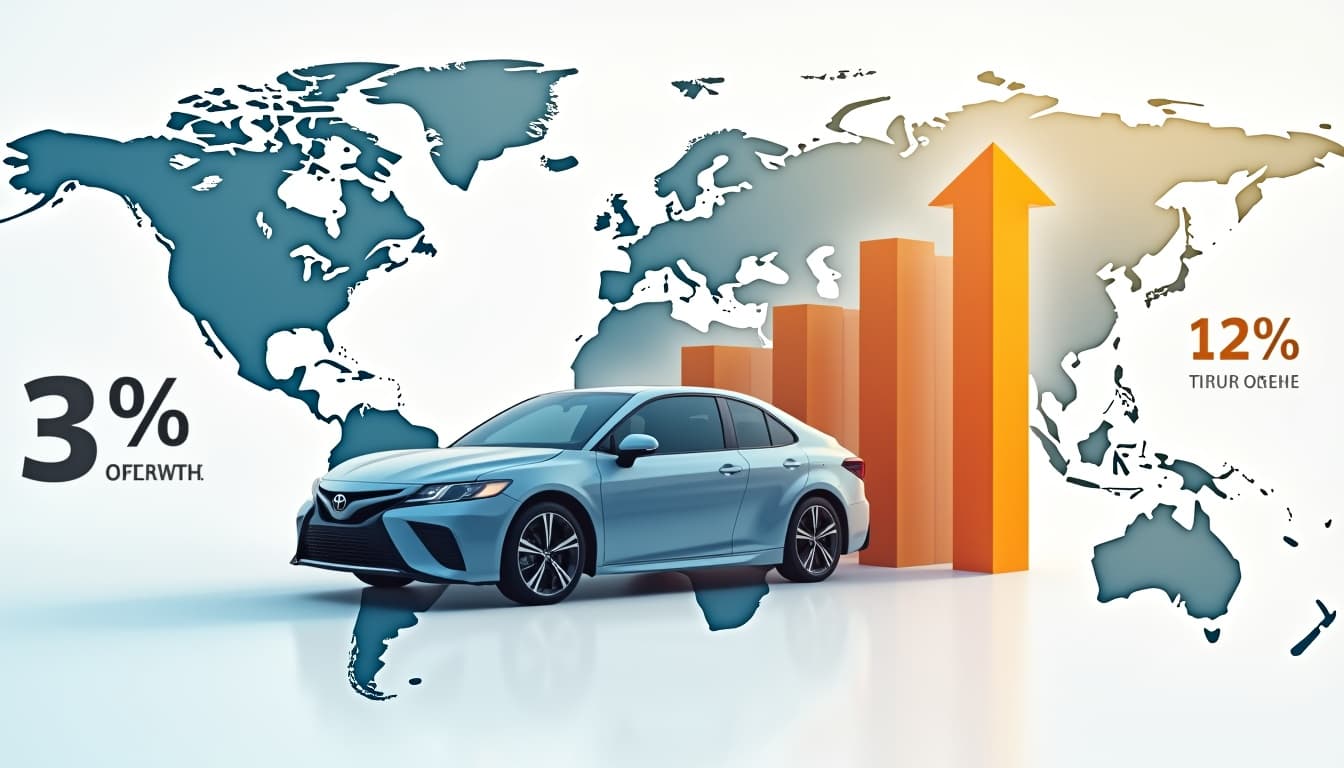 تويوتا تسجل مبيعات قياسية وأداء قوي للسيارات الكهربائية