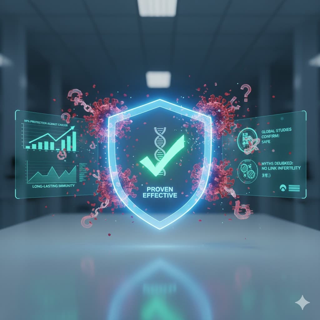 أبحاث جديدة تؤكد فعالية لقاح فيروس الورم الحليمي وتدحض الشائعات حول مخاطره