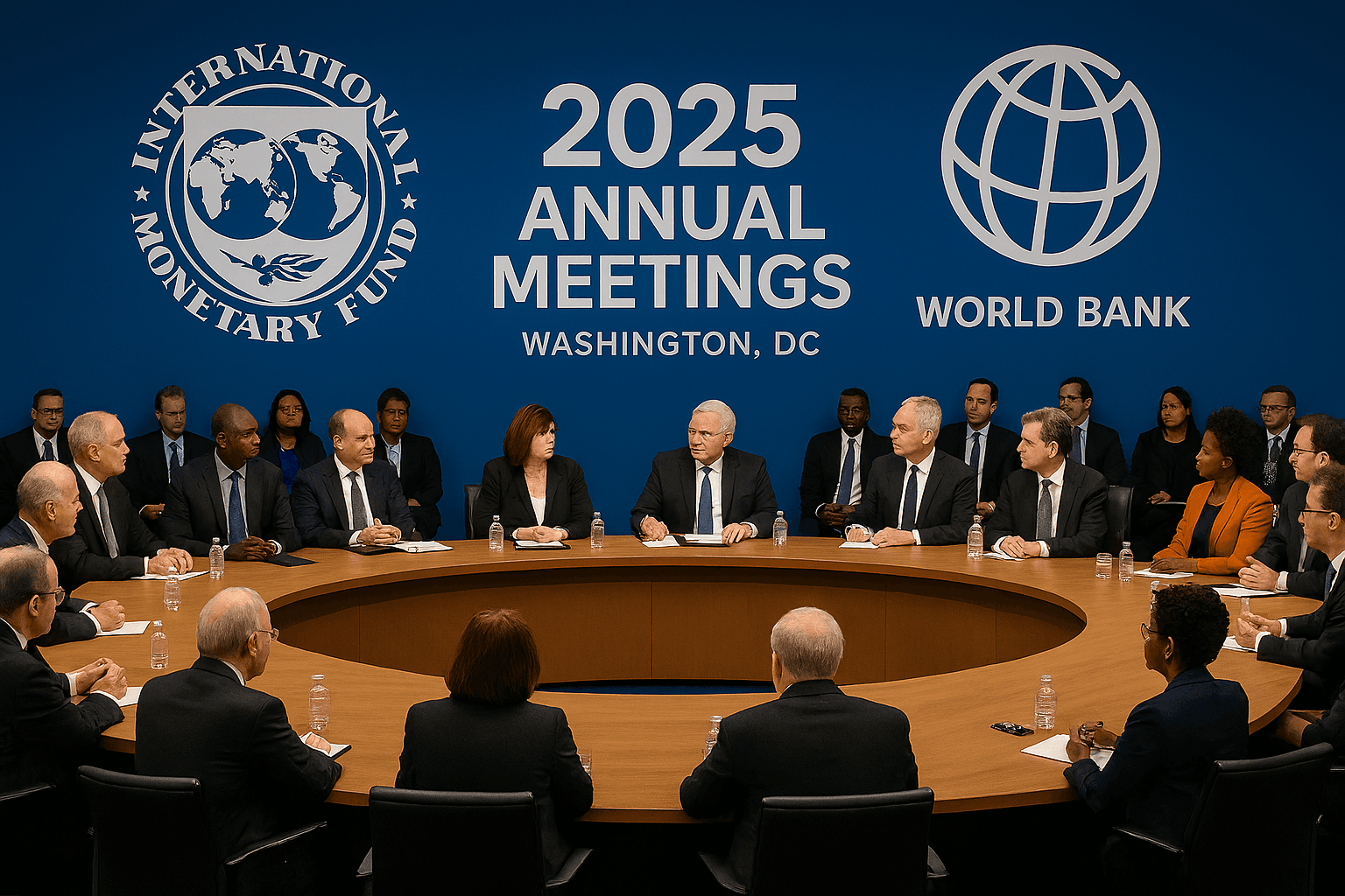هذه حصيلة أول يومين من اجتماعات صندوق النقد والبنك الدوليين في واشنطن