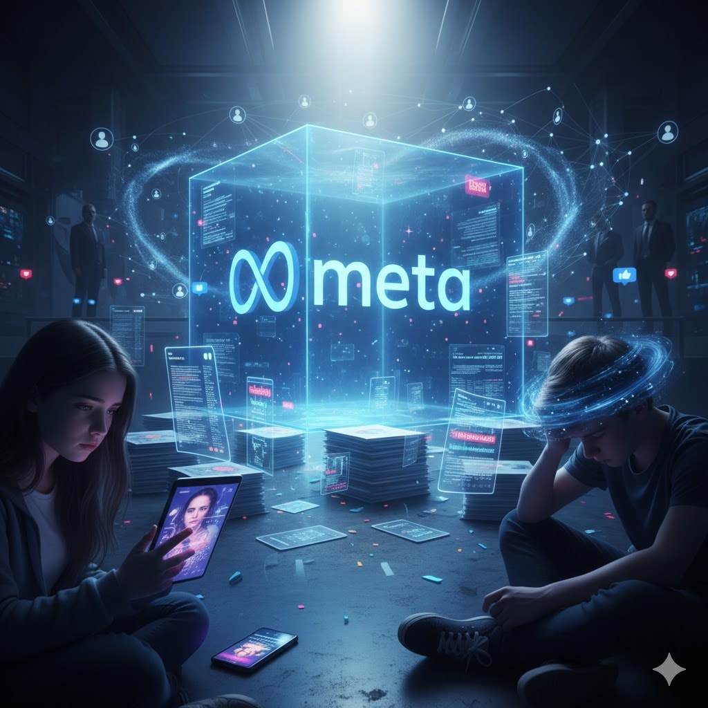 الاكتئاب-منصات التواصل