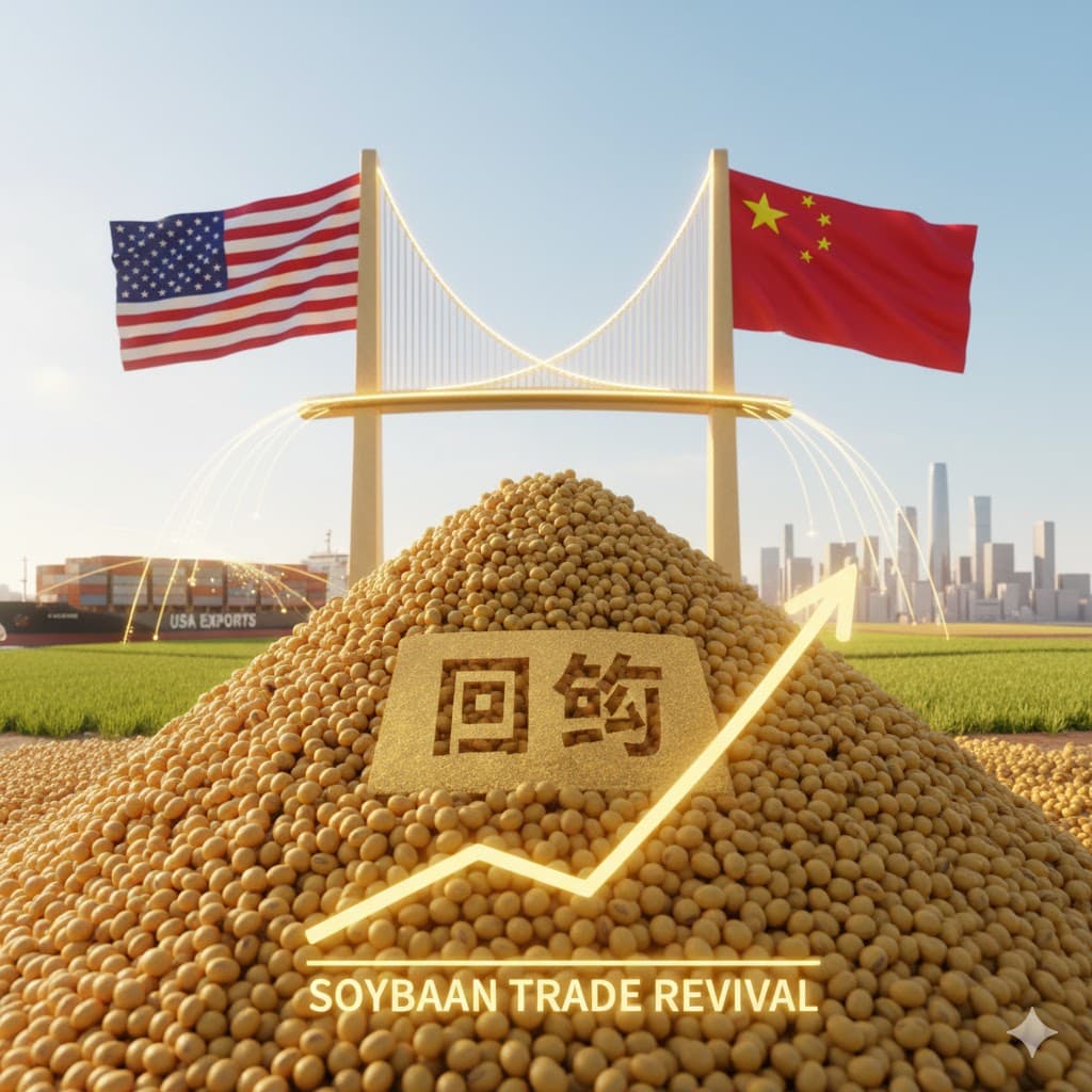 الصين تعيد شراء فول الصويا الأميركي... في ظل الهدنة التجارية مع الولايات المتحدة