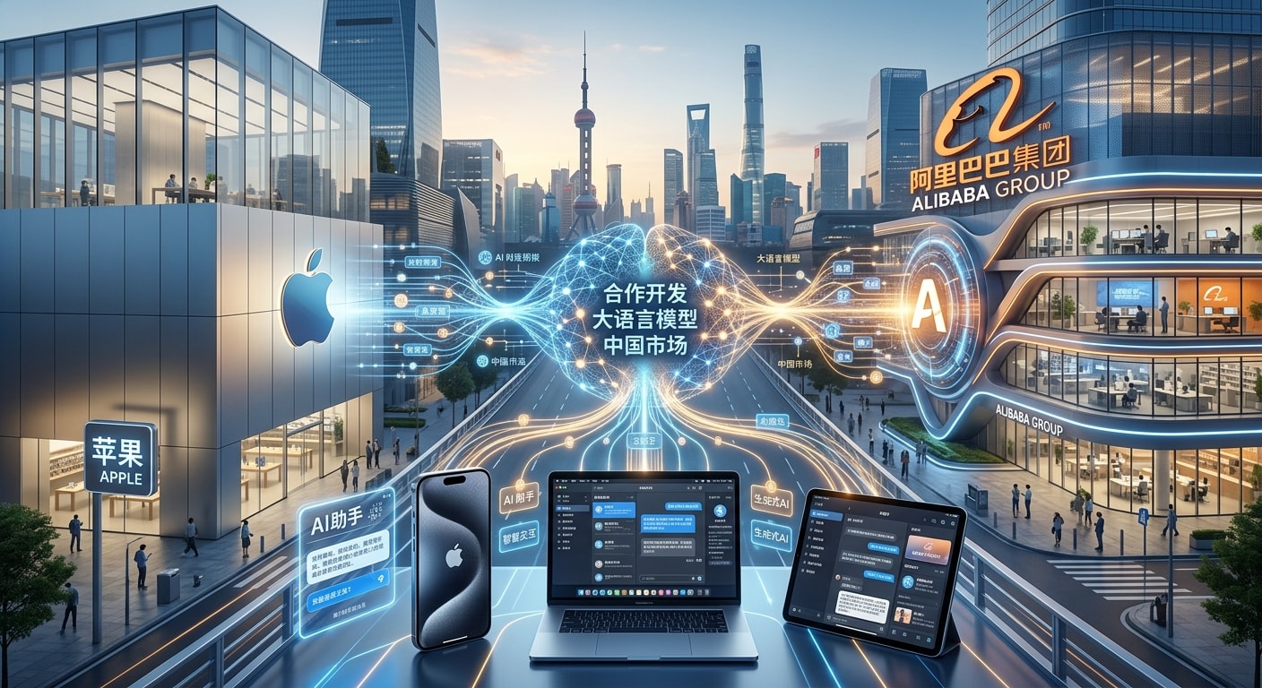 شركة أبل وعلي بابا والذكاء الاصطناعي ai