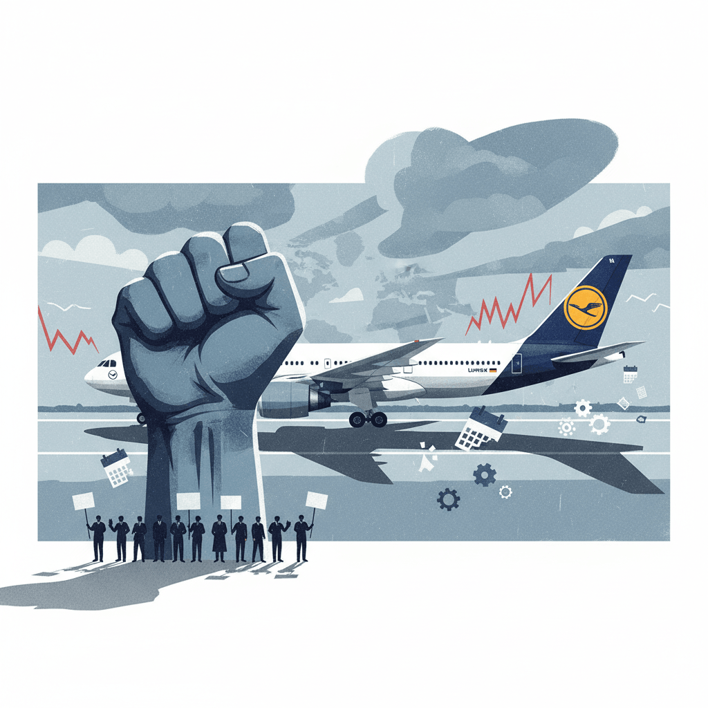 Lufthansa Braces for Pilot Strike Amidst Labor Dispute