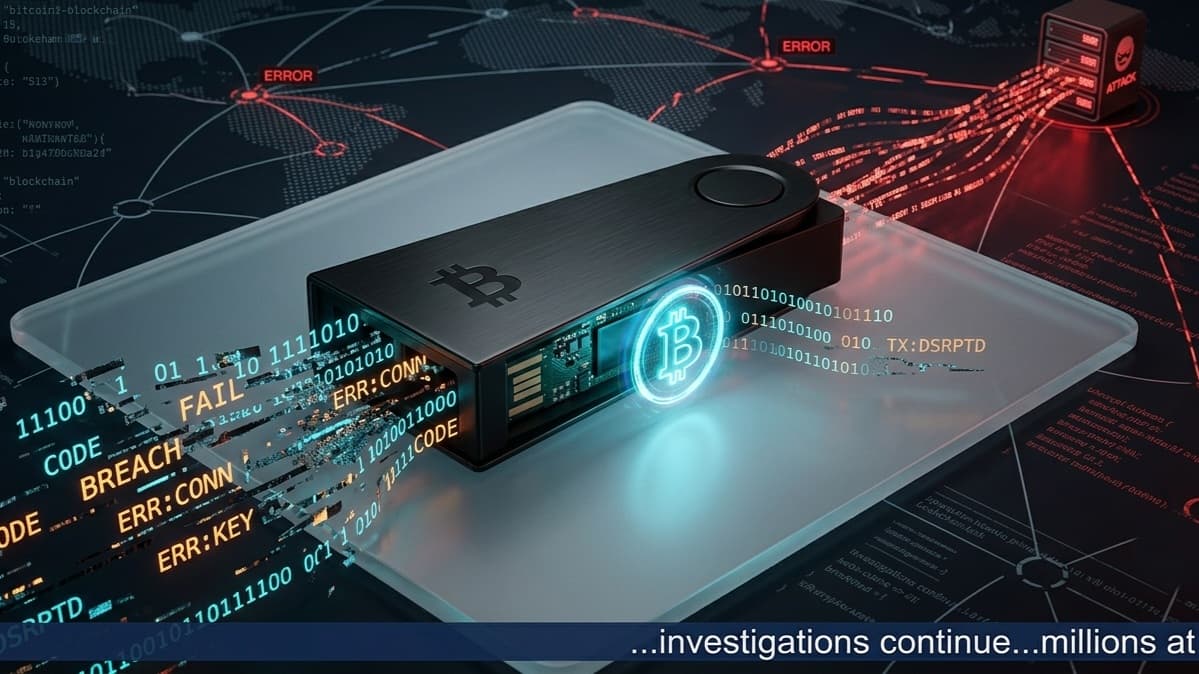 هجوم إلكتروني يستهدف محافظ بيتكوين الباردة ويكشف خللاً أمنياً خطيراً