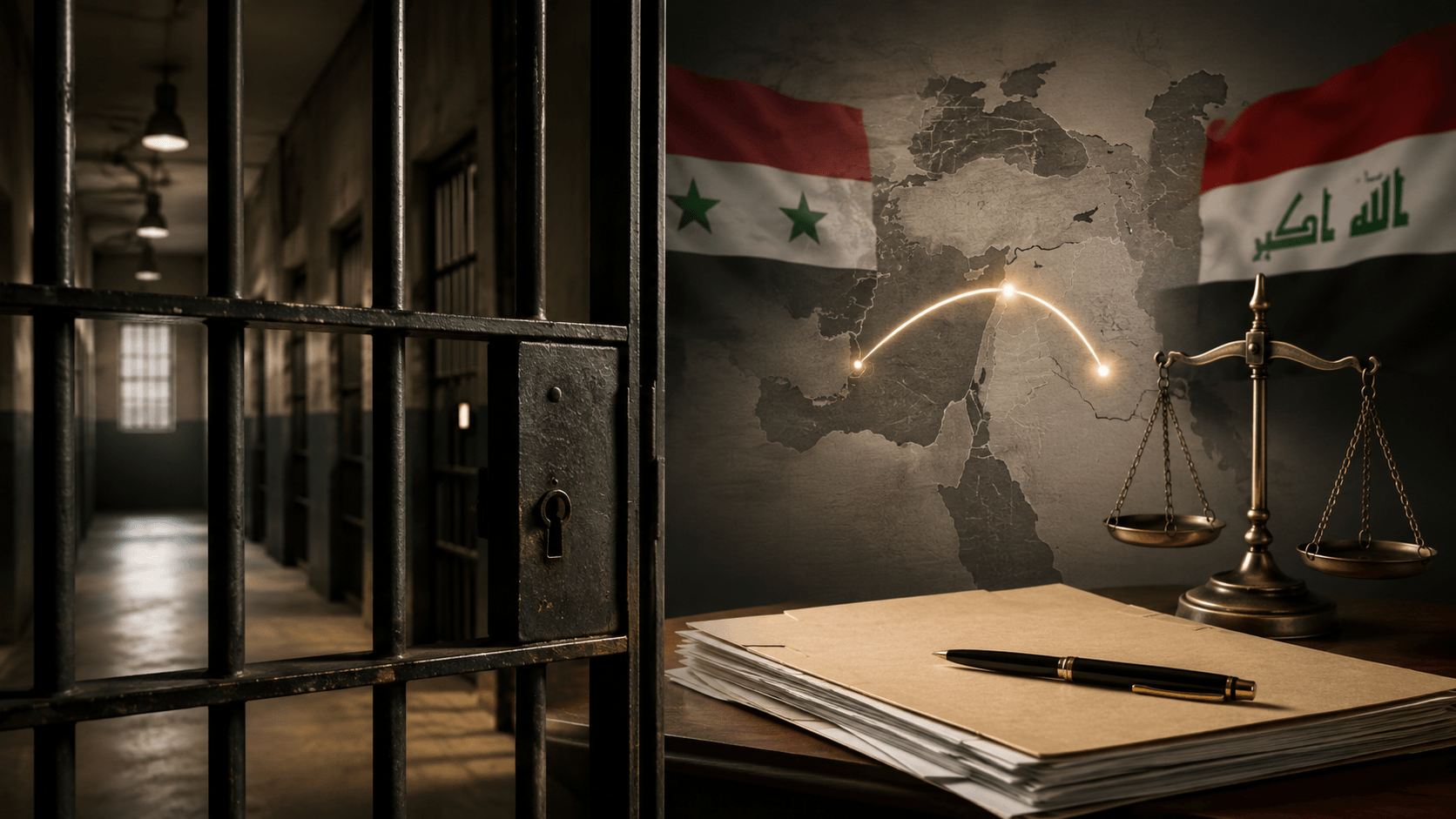 مباحثات عراقية سورية لترتيب نقل معتقلين سوريين إلى دمشق