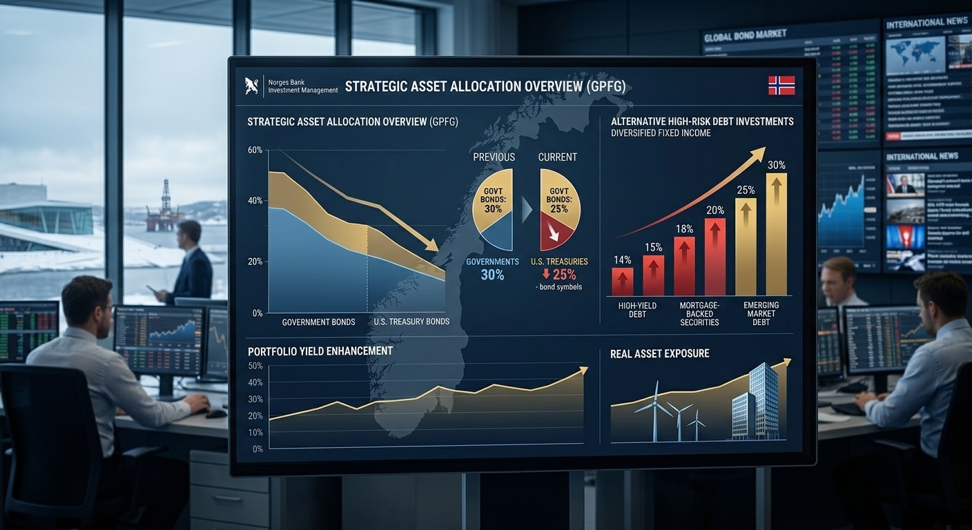 صندوق النرويج يقلّص حيازاته من السندات الحكومية ai