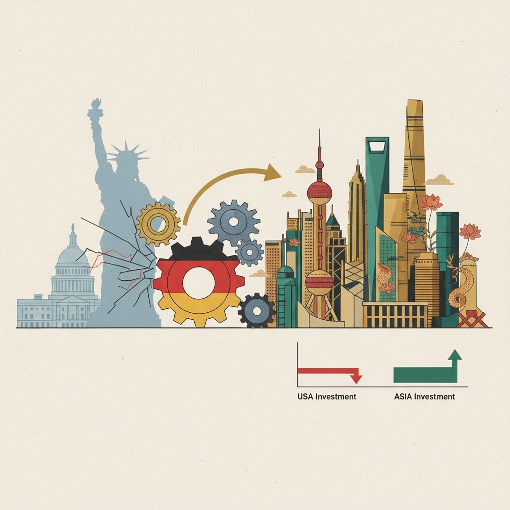 German Firms Pivot Investment Strategy Eastward Amid US Trade Tensions