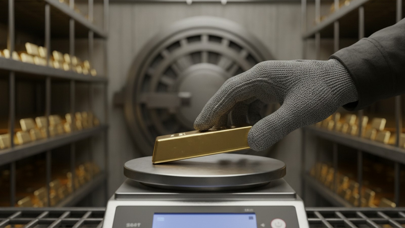 Gold Prices Steady Amid Easing Mideast Tensions, Rate Hike Speculation