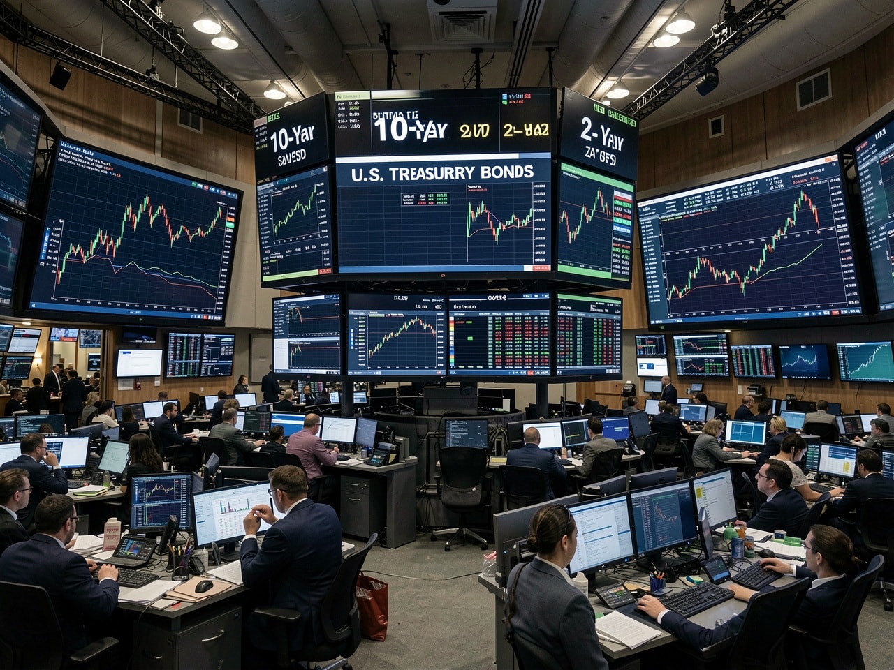 اسواق مالية AI