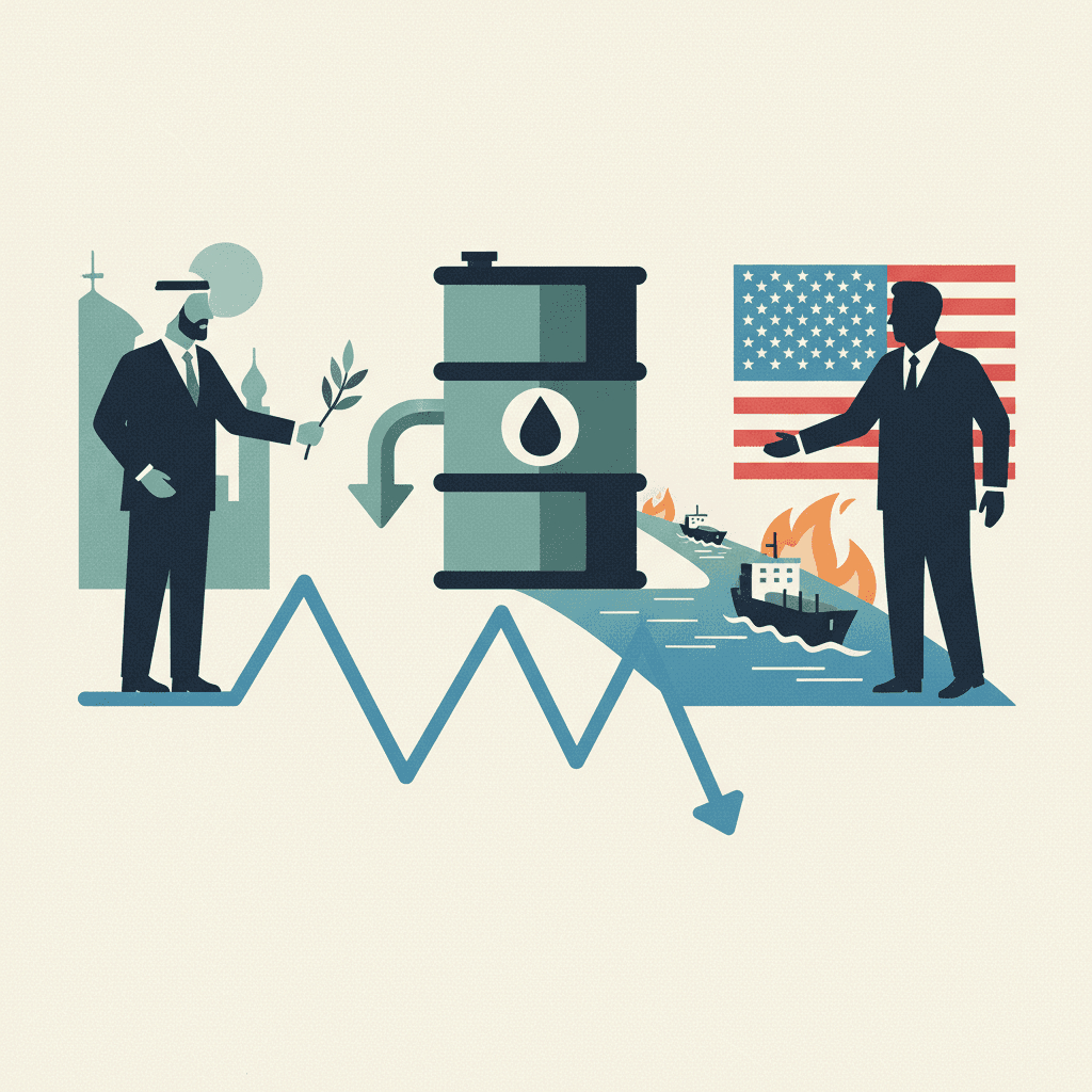 تراجع أسعار النفط وسط تلميحات أميركية إيرانية حول إمكانية إنهاء الحرب