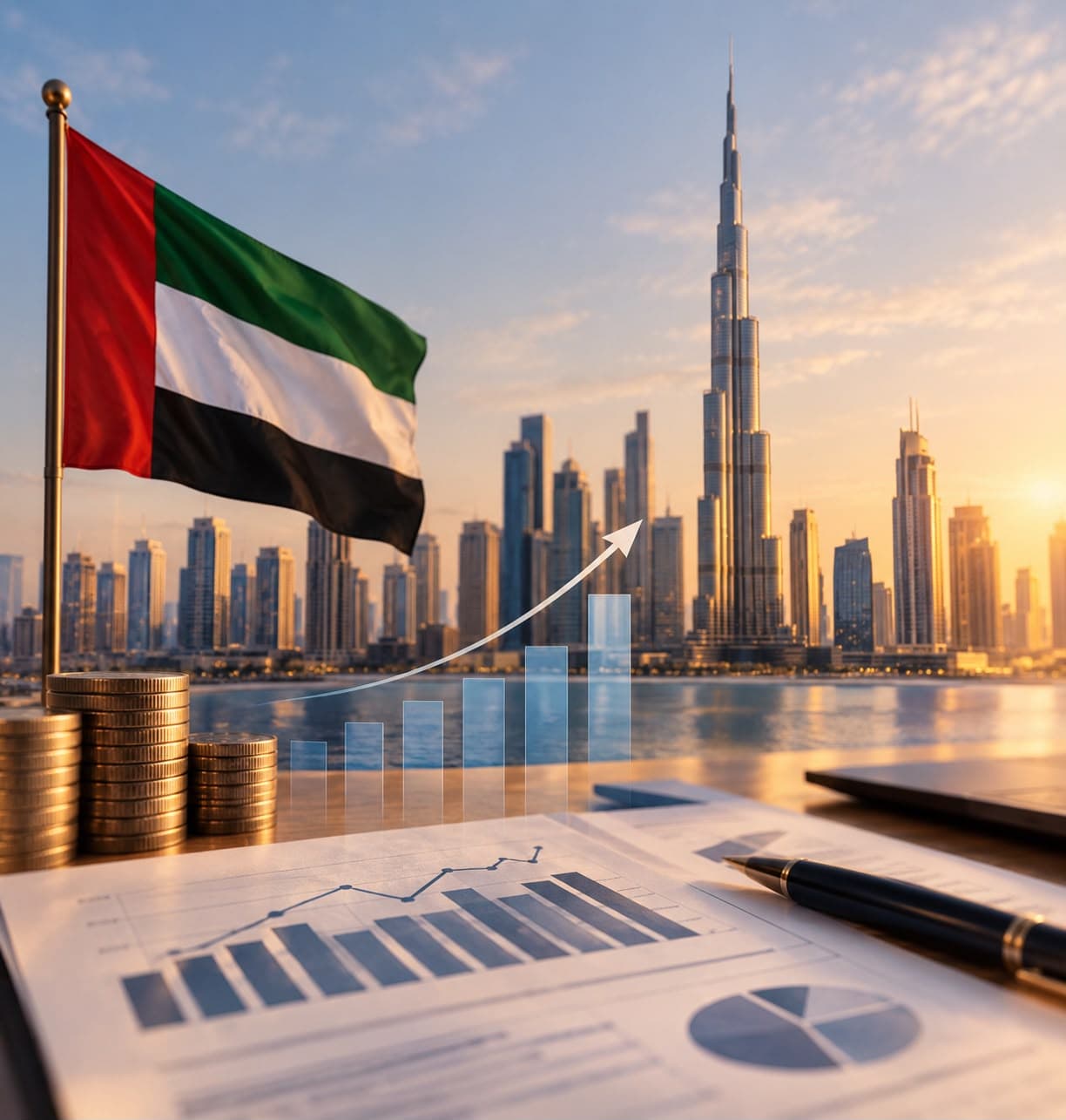 نمو قوي للقطاع الخاص غير النفطي في الإمارات