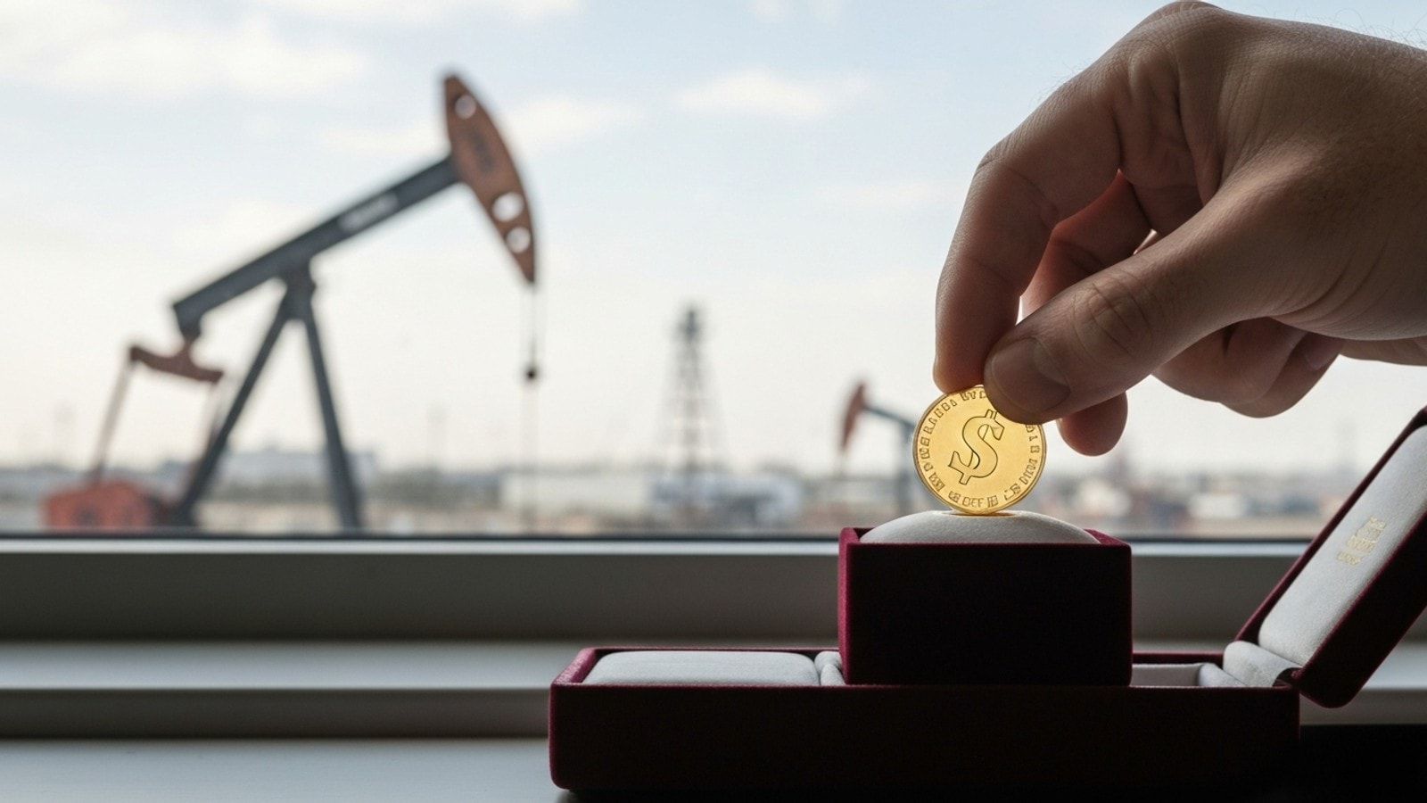 Gold Rallies on Hopes for Iran Dialogue as Oil Prices Plummet