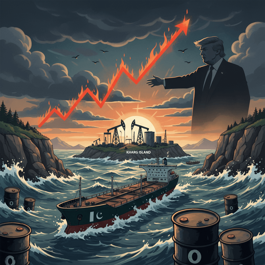 Brent Crude Surges Amidst Trump's Iran Oil Ambitions