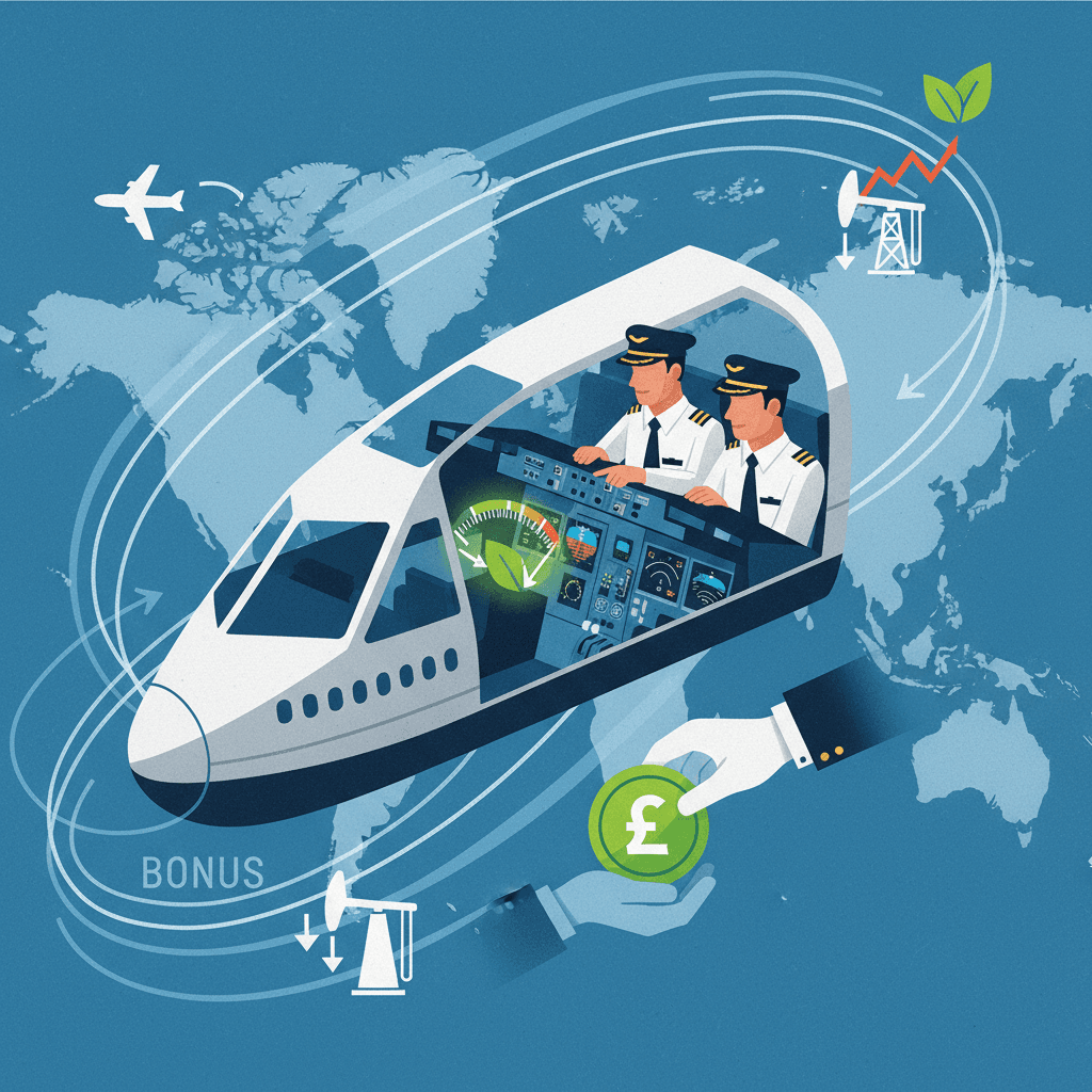 الخطوط الجوية البريطانية تحفز الطيارين بمكافآت مقابل توفير الوقود