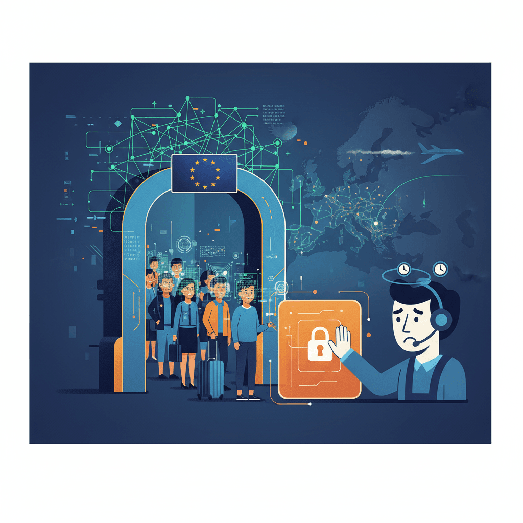 نظام الدخول والخروج الجديد في الاتحاد الأوروبي يثير مخاوف من تباطؤ حركة السفر