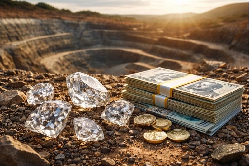 بوتسوانا تحذر من استمرار ضعف أسعار الماس وتأثيره على الميزانية