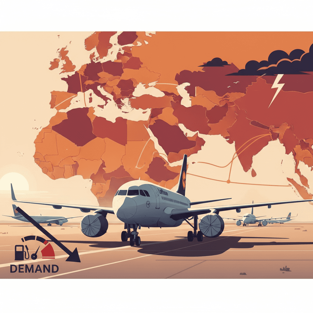 لوفتهانزا تدرس تقليص رحلاتها وسط مخاوف من ارتفاع أسعار الوقود