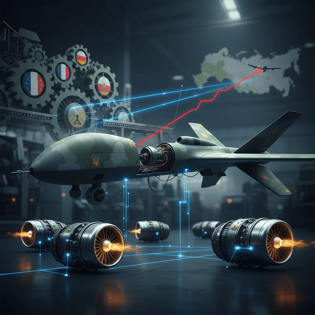 Ukraine's Drone Program Hampered by Mini Jet Engine Shortage, European Production Ramping Up