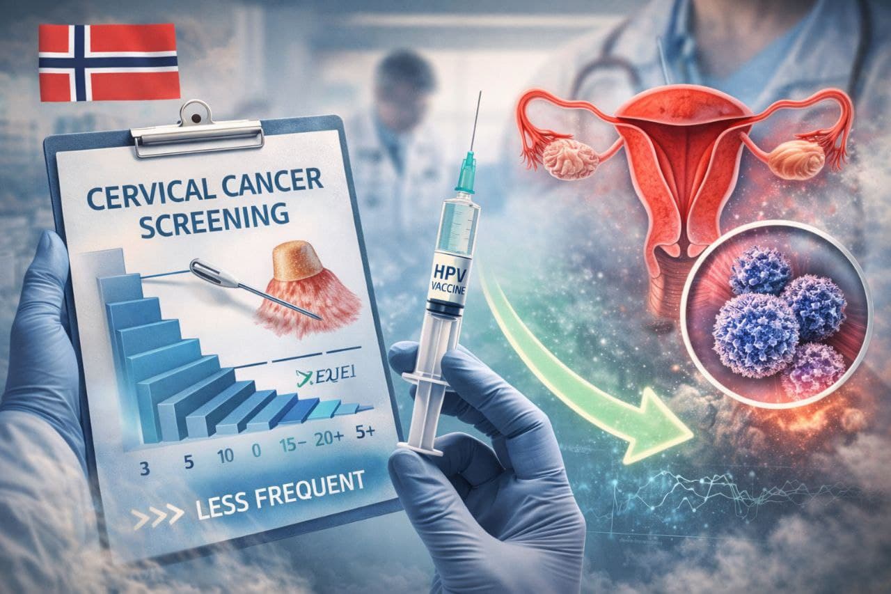 دراسة نرويجية: لقاح فيروس الورم الحليمي قد يقلّص عدد فحوصات سرطان عنق الرحم